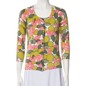 Milly of New York Printed Cardigan
